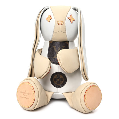 Louis Vuitton Calfskin Monogram Doudou Lewis Rabbit Beige 1 of 7