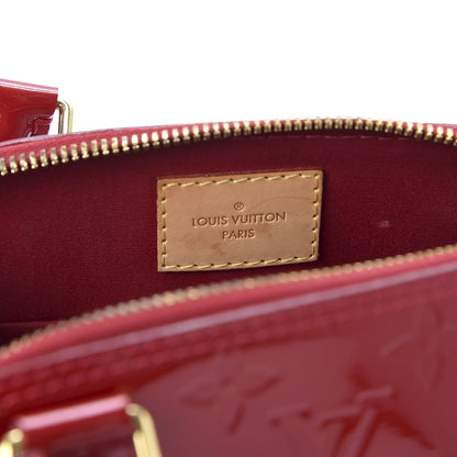 Louis Vuitton Vernis Alma BB Pomme D'Amour 7 of 11