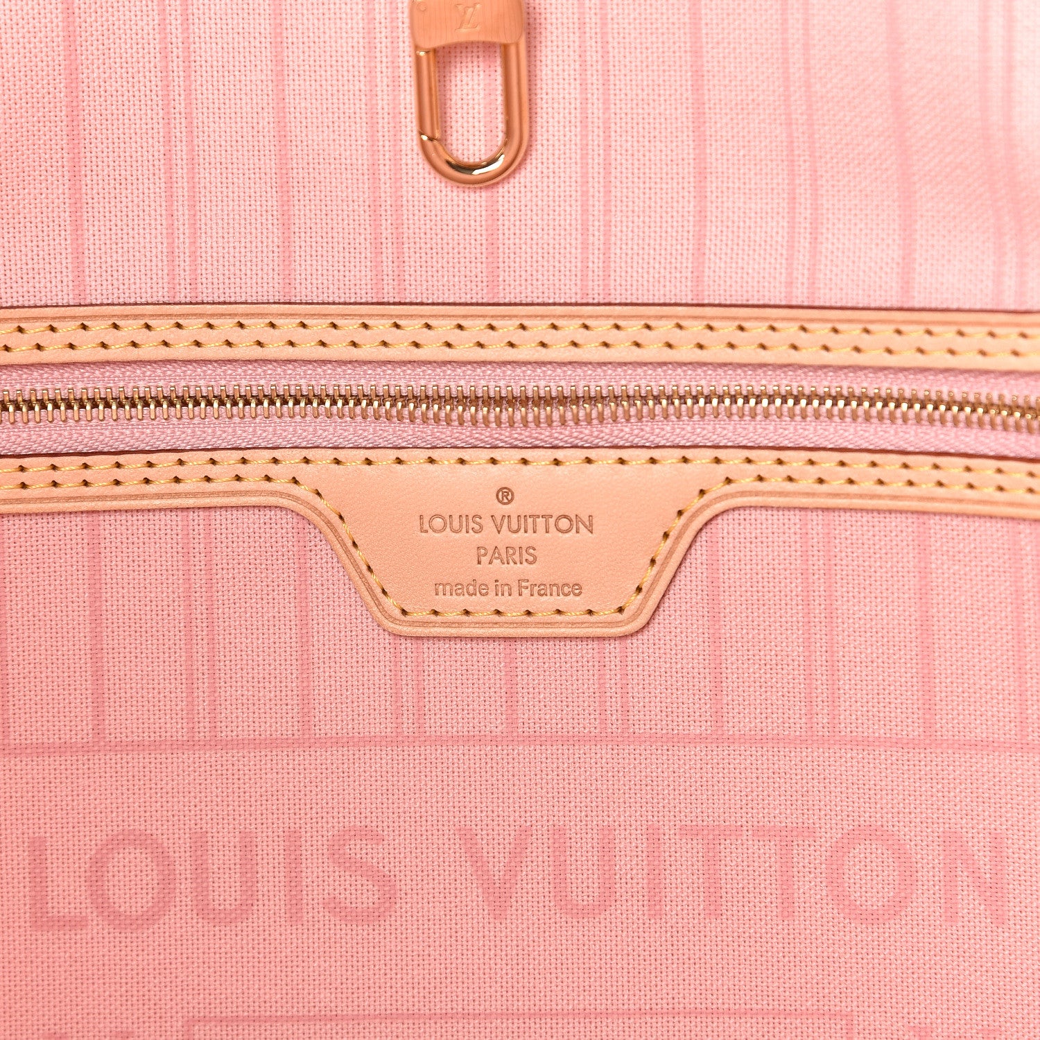 Louis Vuitton Damier Azur Neo Neverfull GM Rose Ballerine 7 of 10