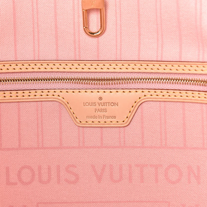 Louis Vuitton Damier Azur Neo Neverfull GM Rose Ballerine 7 of 10