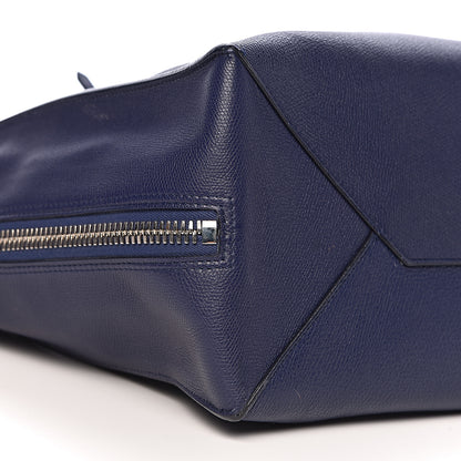 Balenciaga Calfskin Papier A4 Zip Around Plate Tote Bleu Indigo 14 of 20