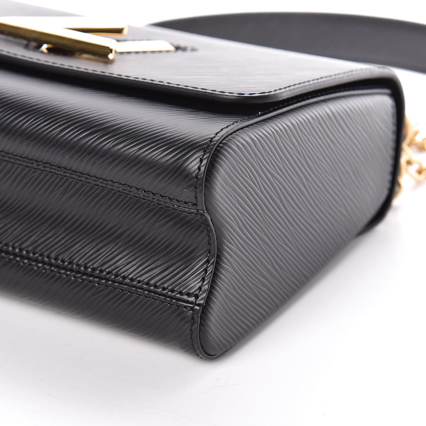 Epi Twist Shoulder Bag MM Black