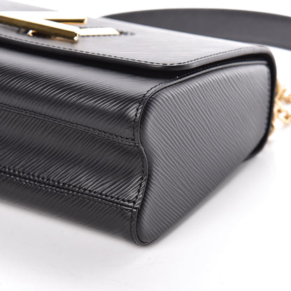 Louis Vuitton Epi Twist Shoulder Bag MM Black 6 of 8