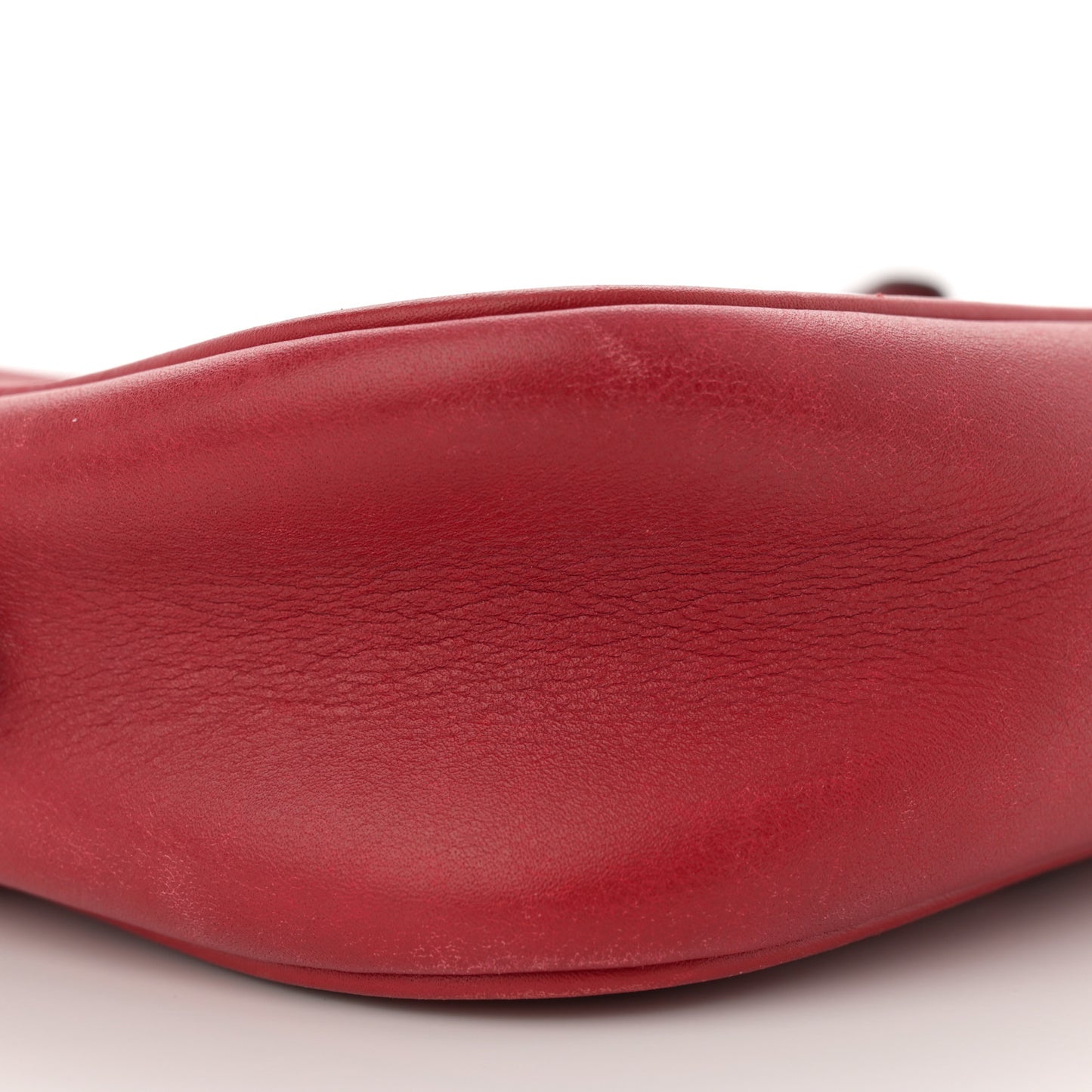 Calfskin Matelasse Small GG Marmont Chain Shoulder Bag Hibiscus Red