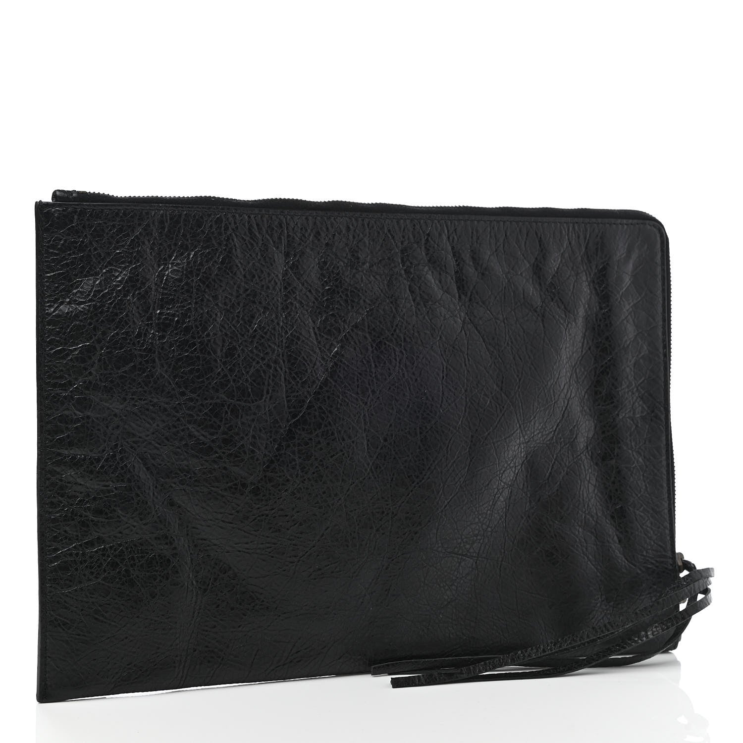 Balenciaga Agneau Classic Hardware Small Pouch Black 3 of 7