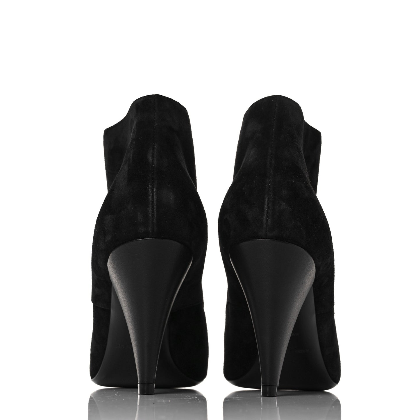 Suede Kiki Lace-Up Ankle Boot 38 Black
