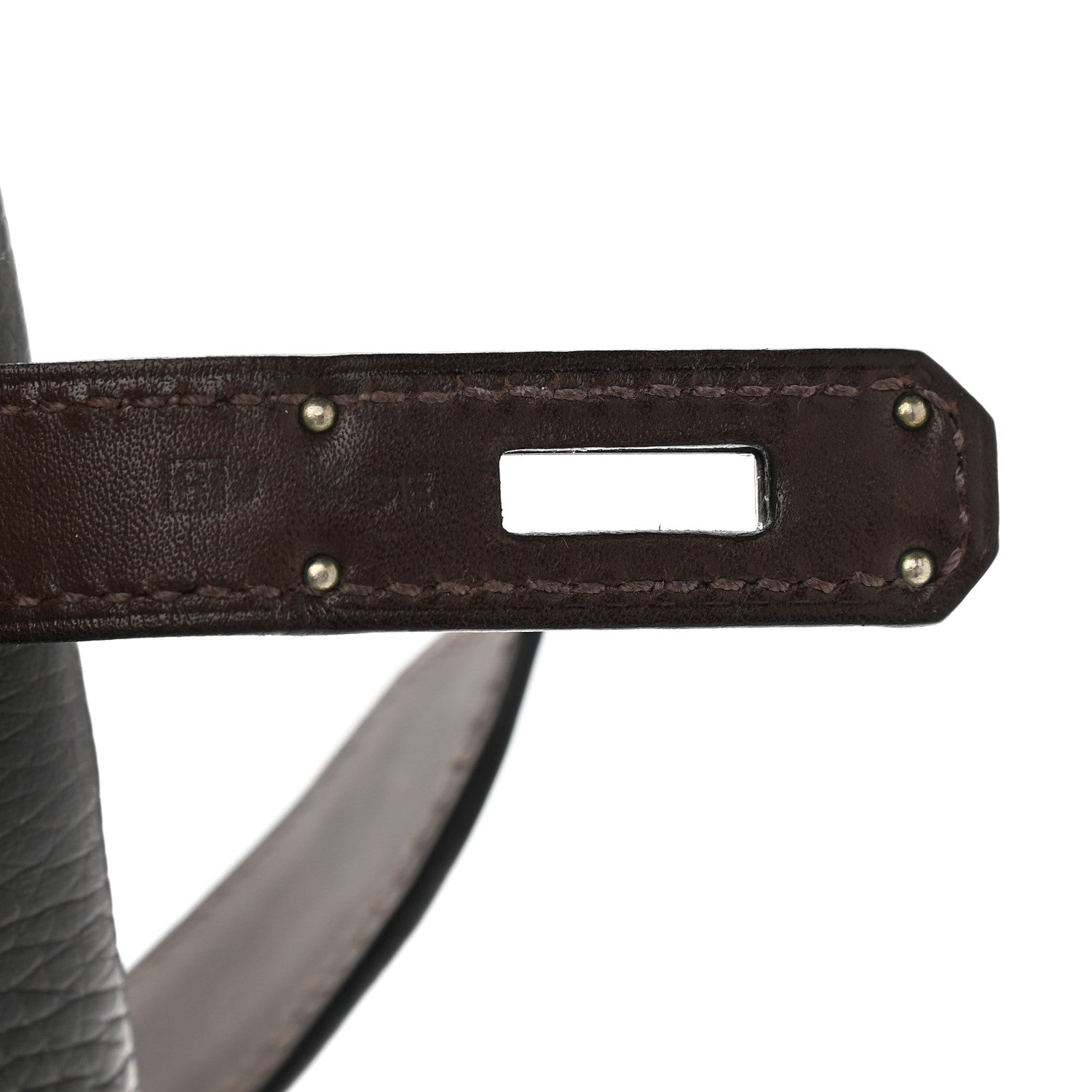 Hermes Togo Swift So Kelly 22 Black Chocolate 6 of 8