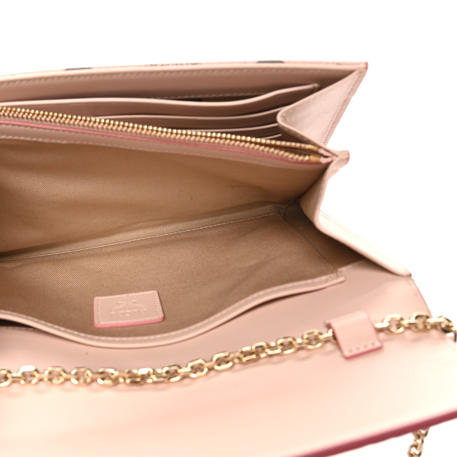 MCM Visetos Medium Patricia Wallet On Chain Soft Pink 6 of 10