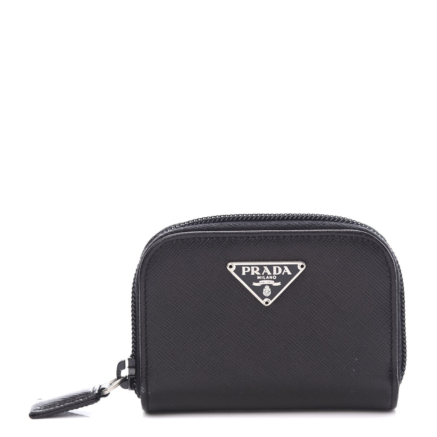 Saffiano Coin Purse Black