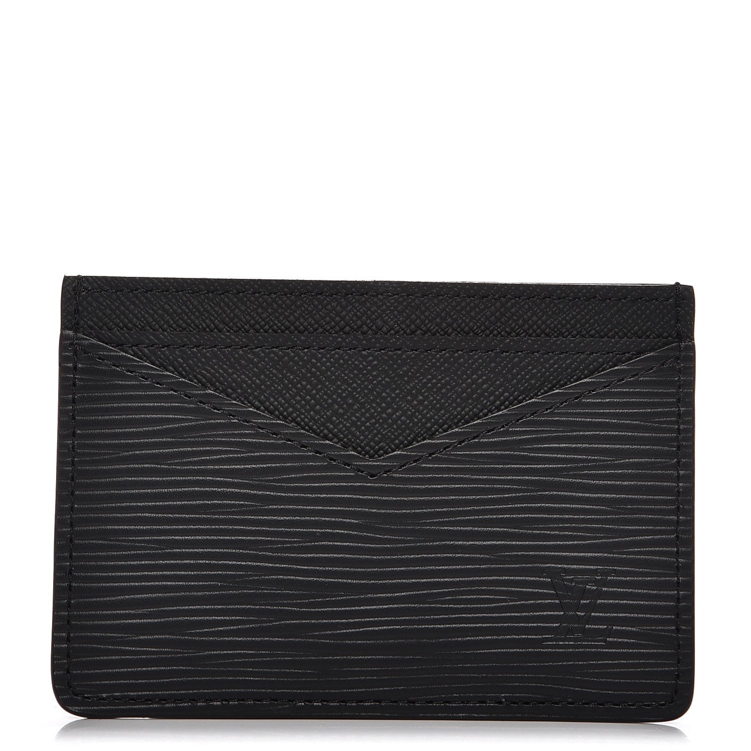 Louis Vuitton Epi Neo Porte-Cartes Card Holder Black 1 of 6