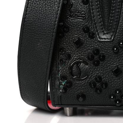 Christian Louboutin Calfskin Spikes Loubinthesky Mini Paloma Black 9 of 10