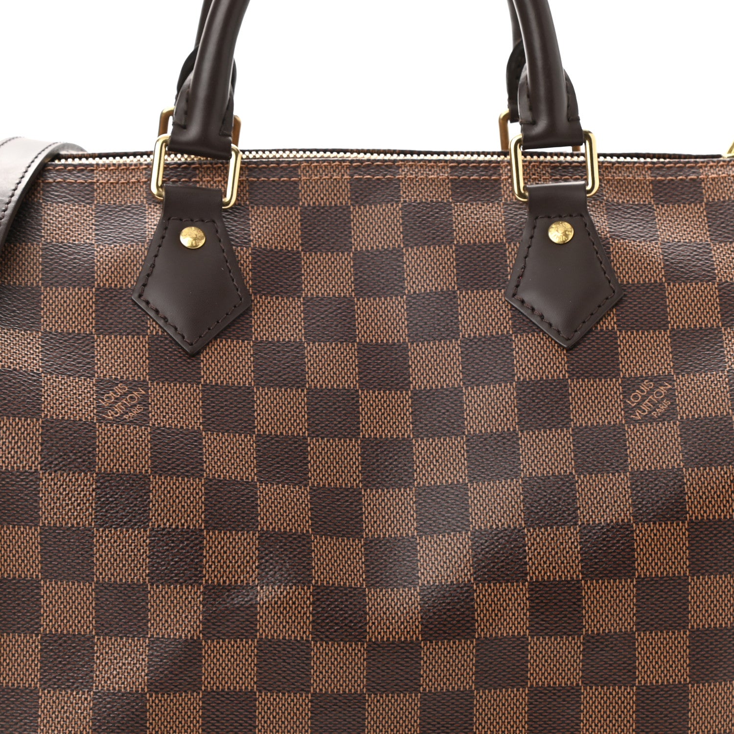 Louis Vuitton Damier Ebene Speedy Bandouliere 30 7 of 9