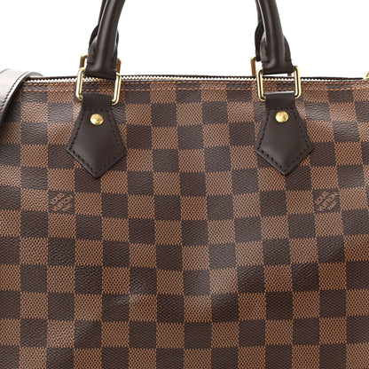 Louis Vuitton Damier Ebene Speedy Bandouliere 30 7 of 9