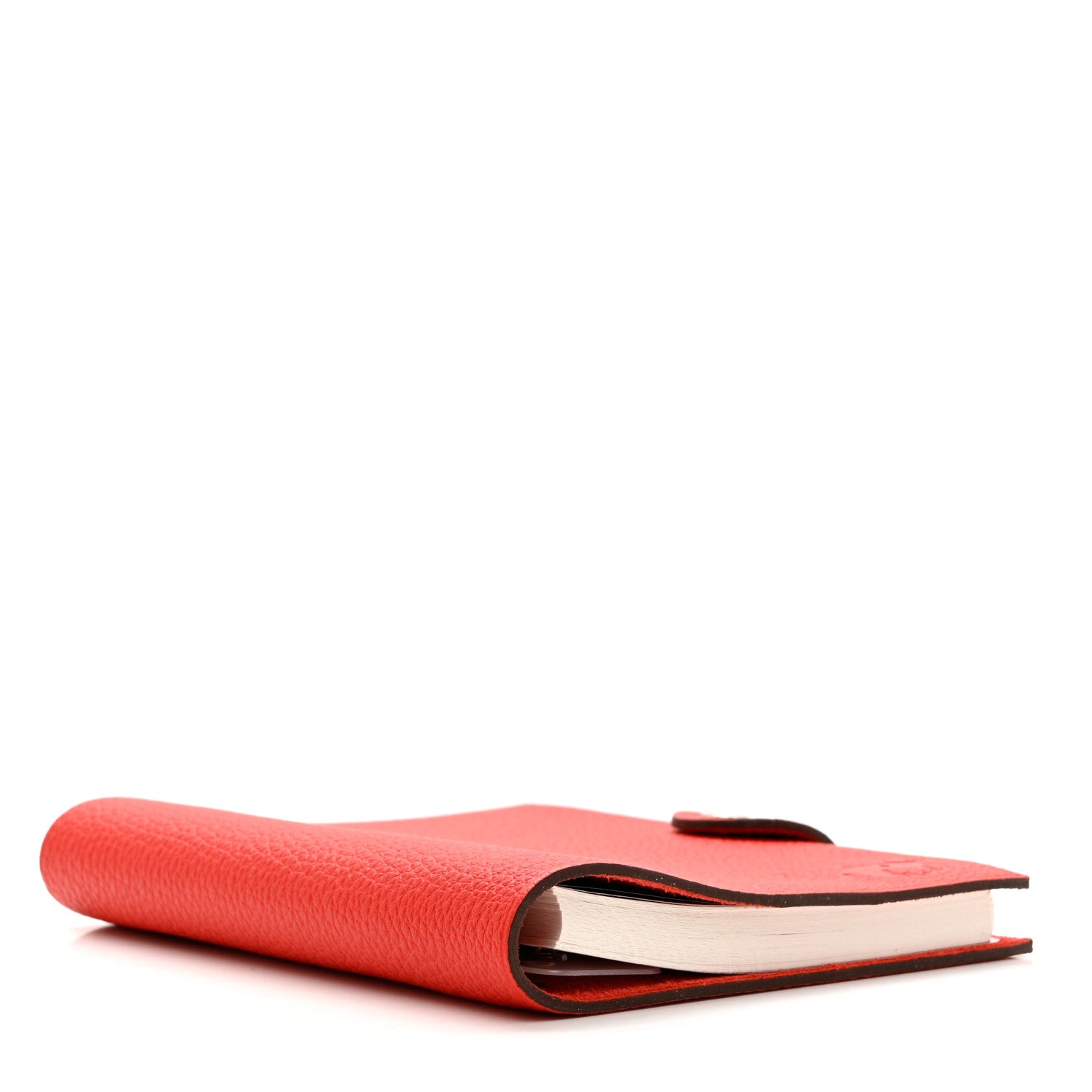 Hermes Togo Ulysse PM Notebook Rouge Garance 4 of 7