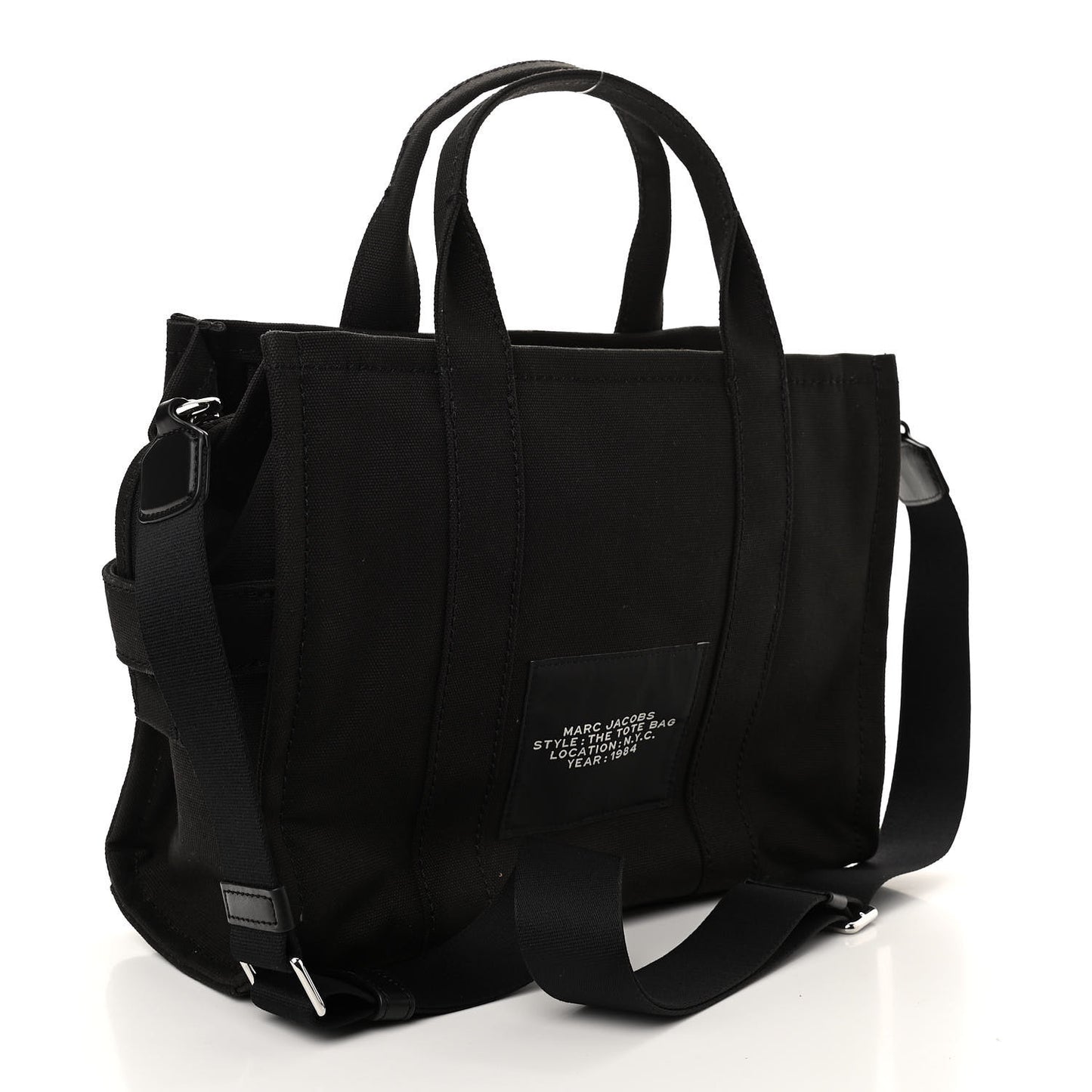Canvas Traveler Tote Black