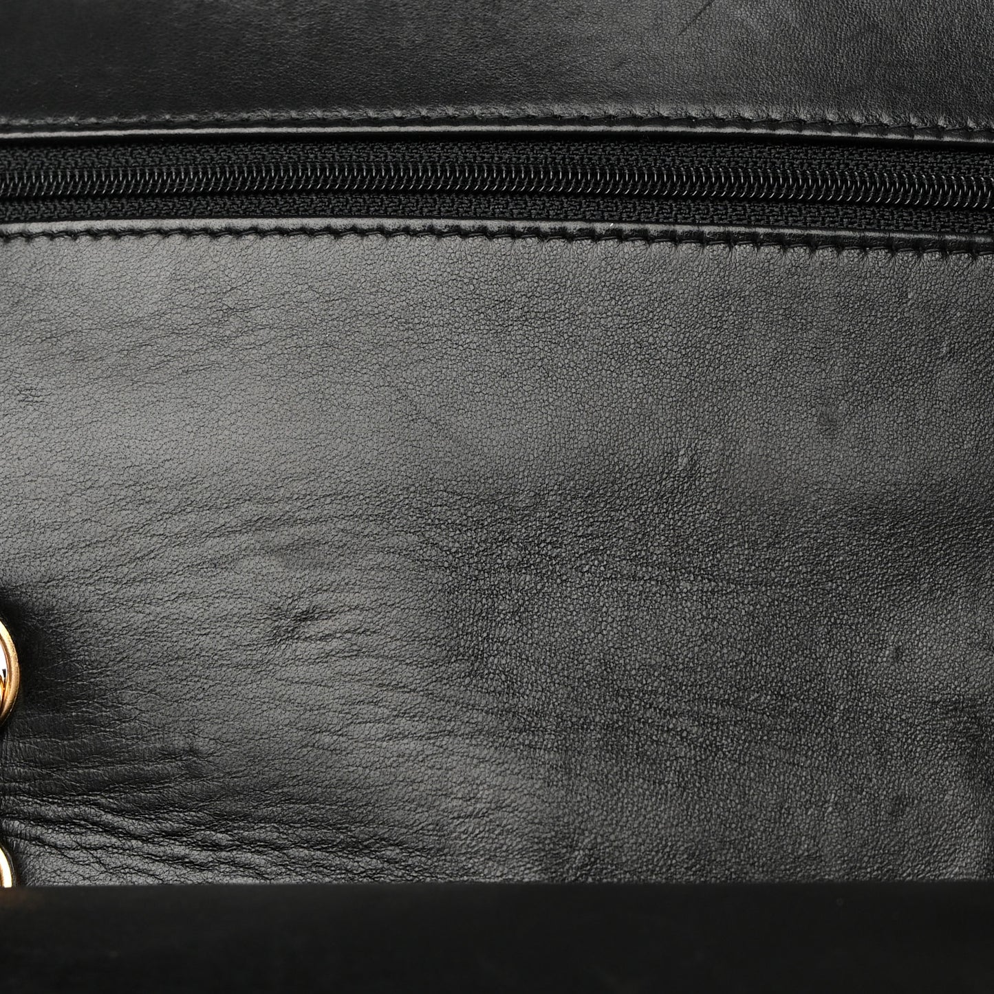 Lambskin Quilted Maxi Double Flap Black