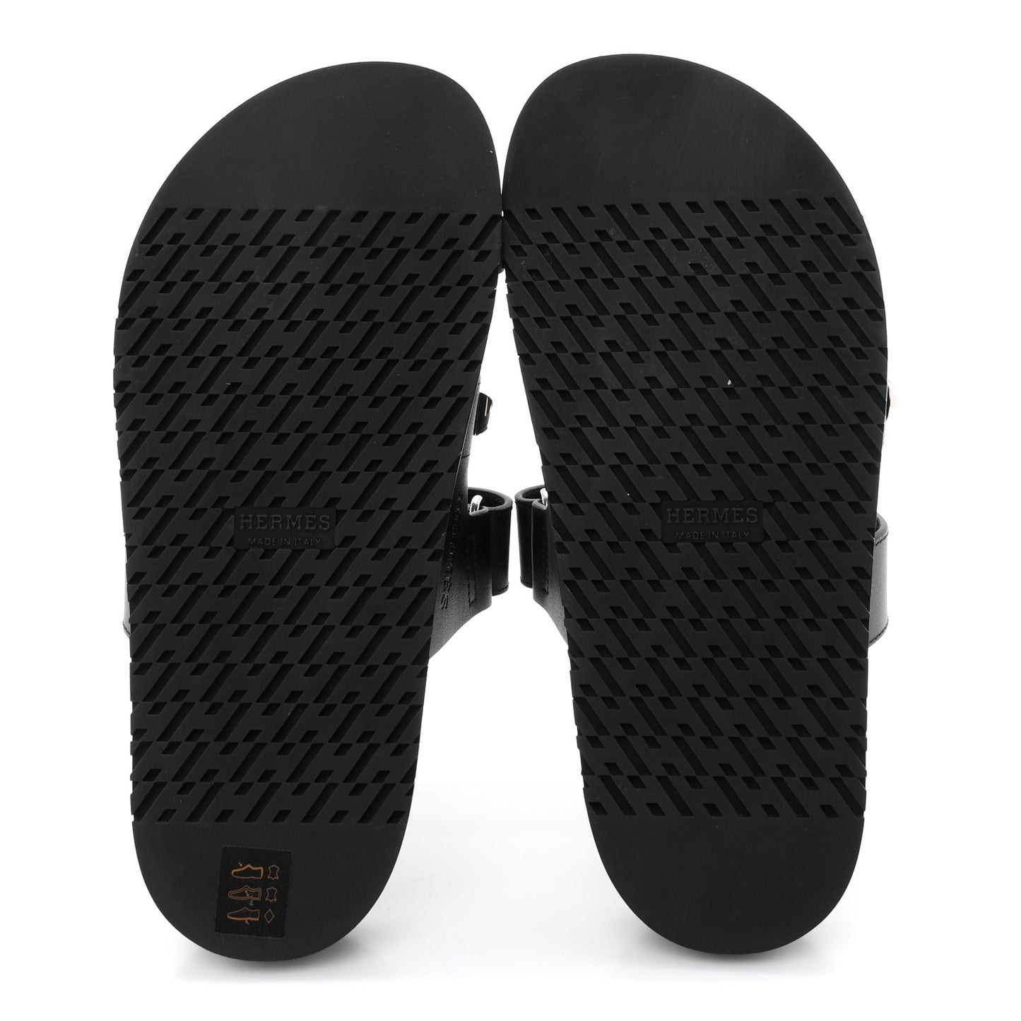 Calfskin Medor Studded Womens Chypre Sandals 36.5 Black
