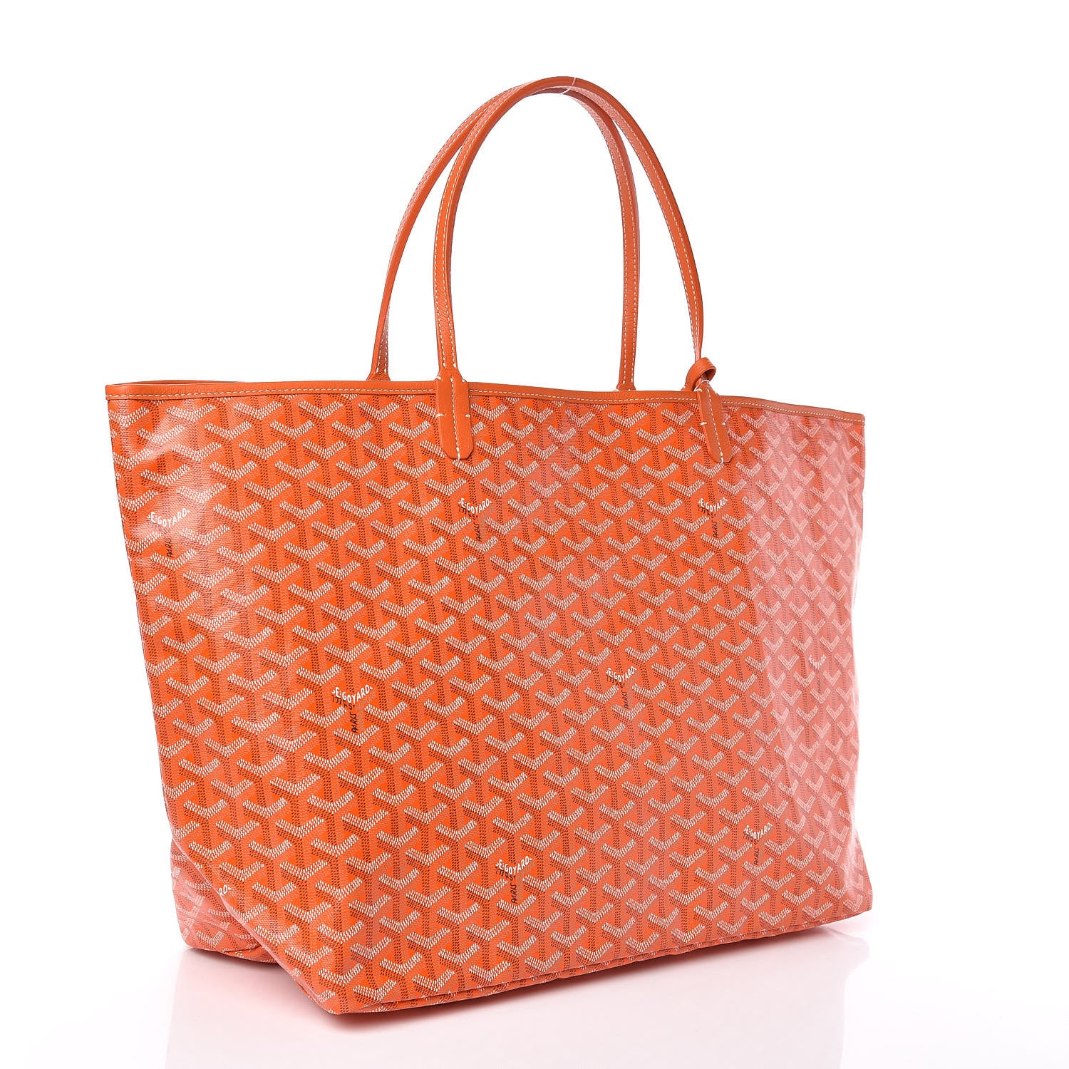 Goyard Goyardine Saint Louis GM Orange 4 of 10