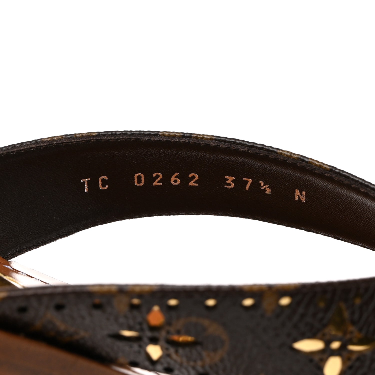 Louis Vuitton Monogram Sunny Flat Thong Sandals 37.5 Brown 7 of 8