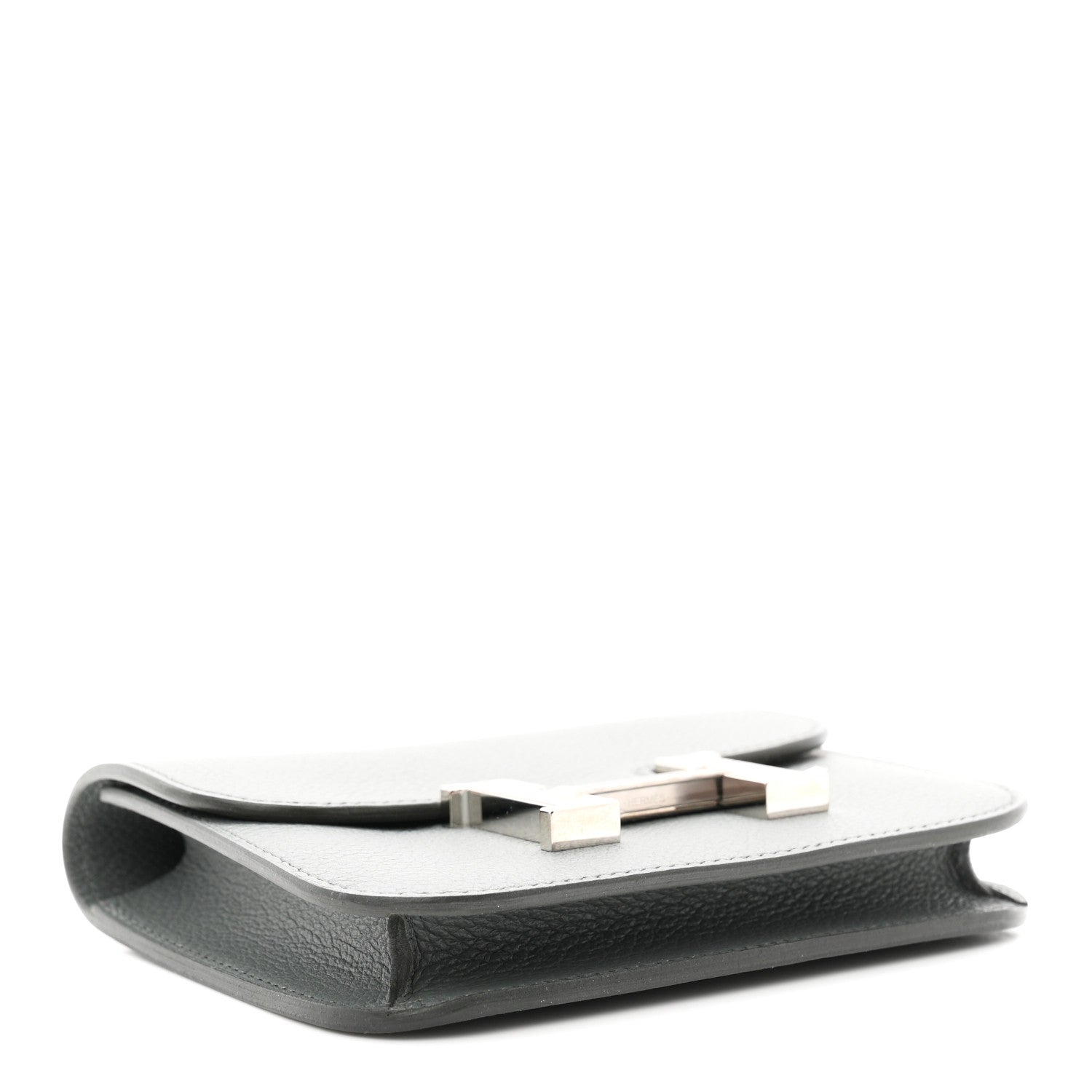 Hermes Evercolor Constance Slim Wallet Vert Amande 5 of 9