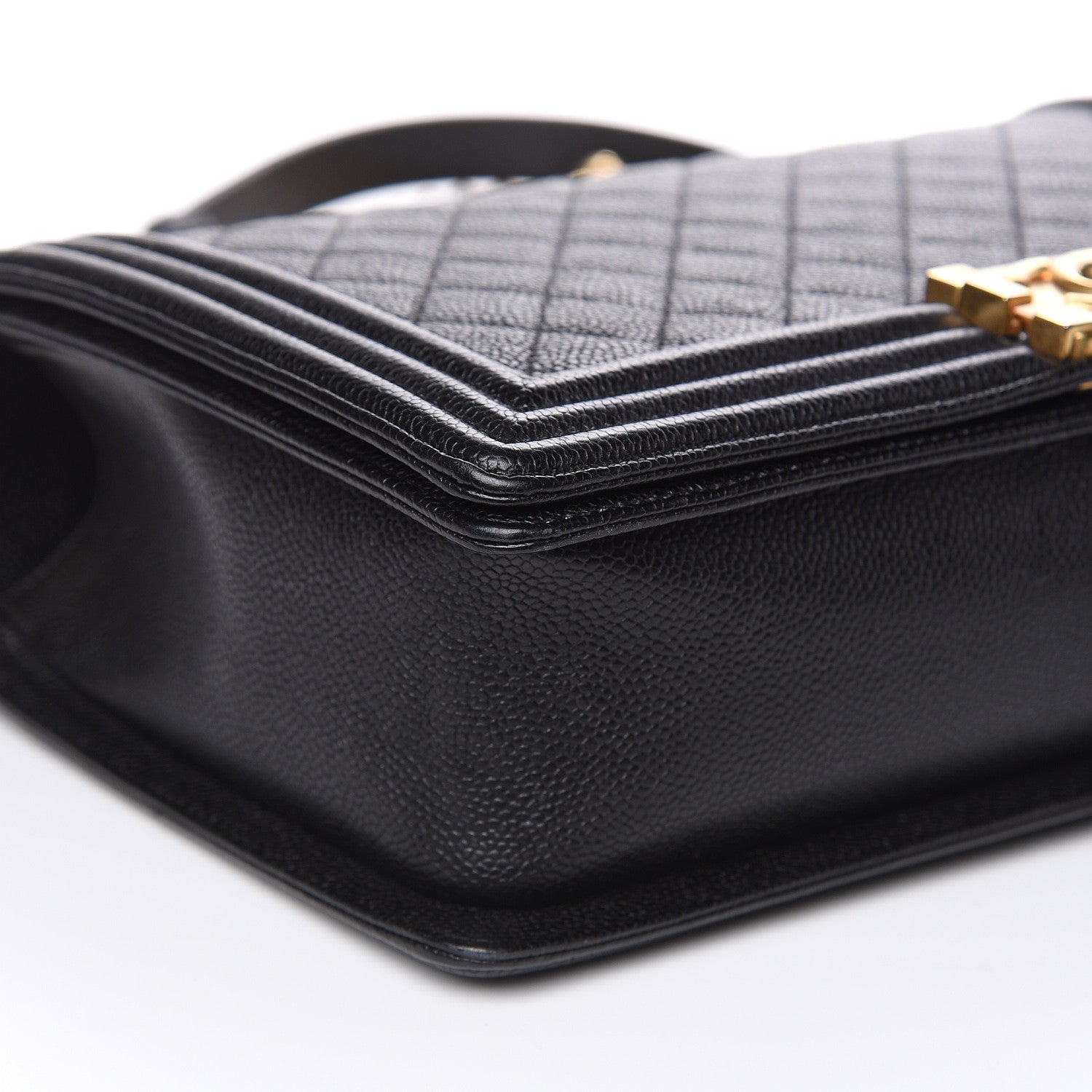 Chanel Caviar Quilted New Medium Boy Flap Black 8 of 11