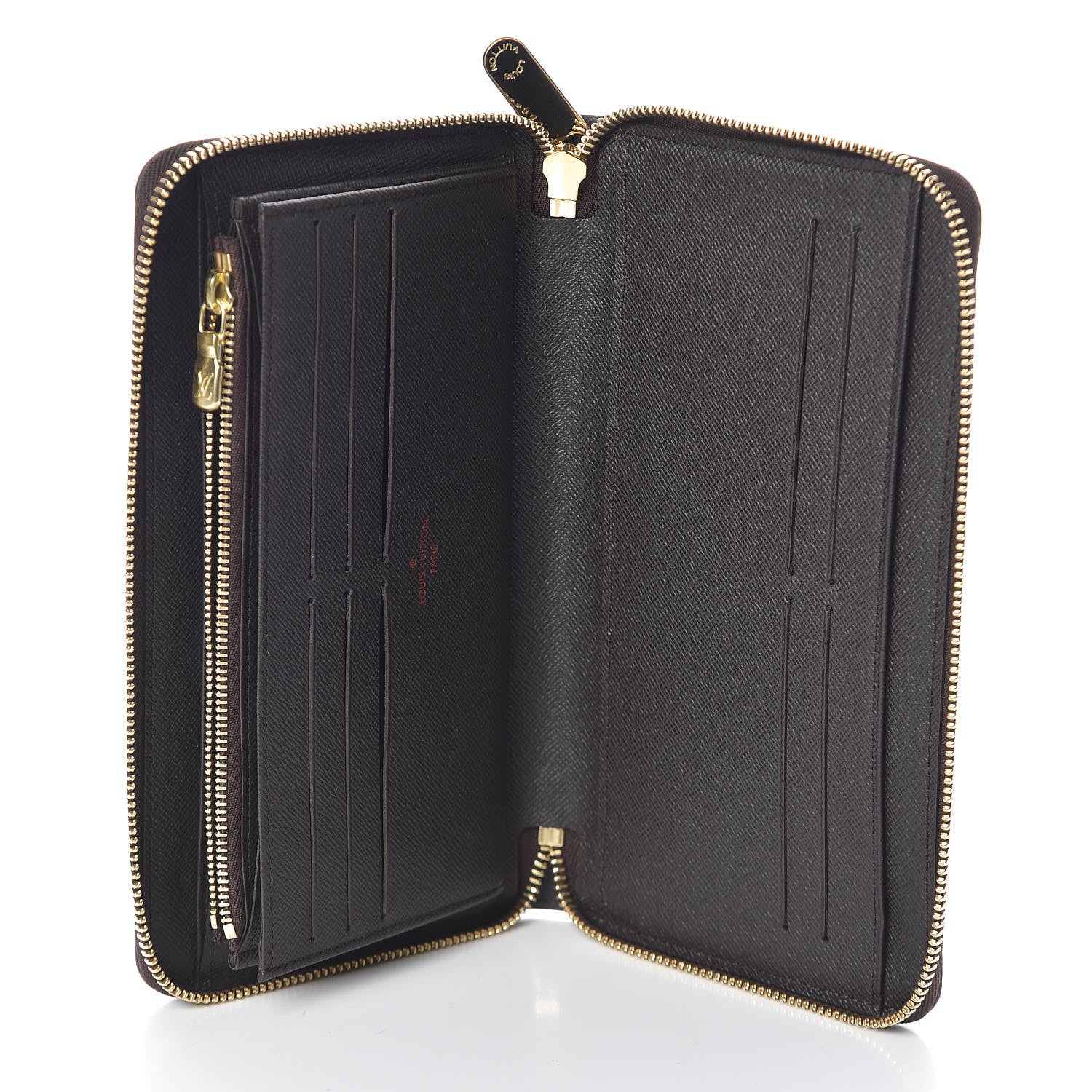 Louis Vuitton Damier Ebene Zippy Organizer Wallet 5 of 7