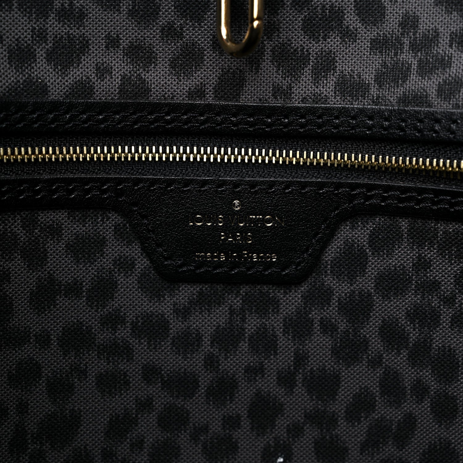 Louis Vuitton Monogram Giant Wild At Heart Neverfull MM Black 6 of 9