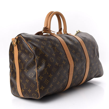 Louis Vuitton Monogram Keepall Bandouliere 45 2 of 15