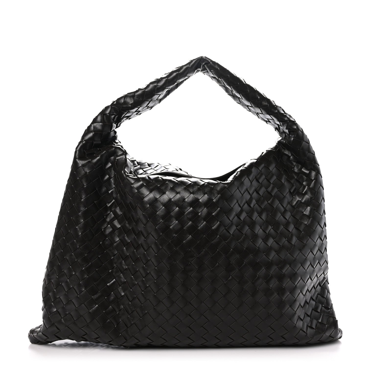 Bottega Veneta Calfskin Intrecciato Large Hop Fondant 1 of 10