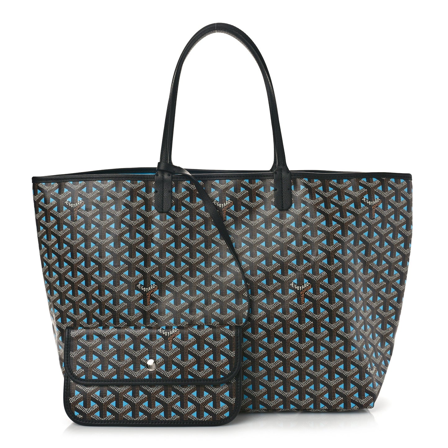 Goyardine Saint Louis Claire Voie PM Black Blue