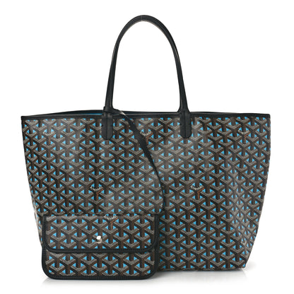 Goyard Goyardine Saint Louis Claire Voie PM Black Blue 1 of 8