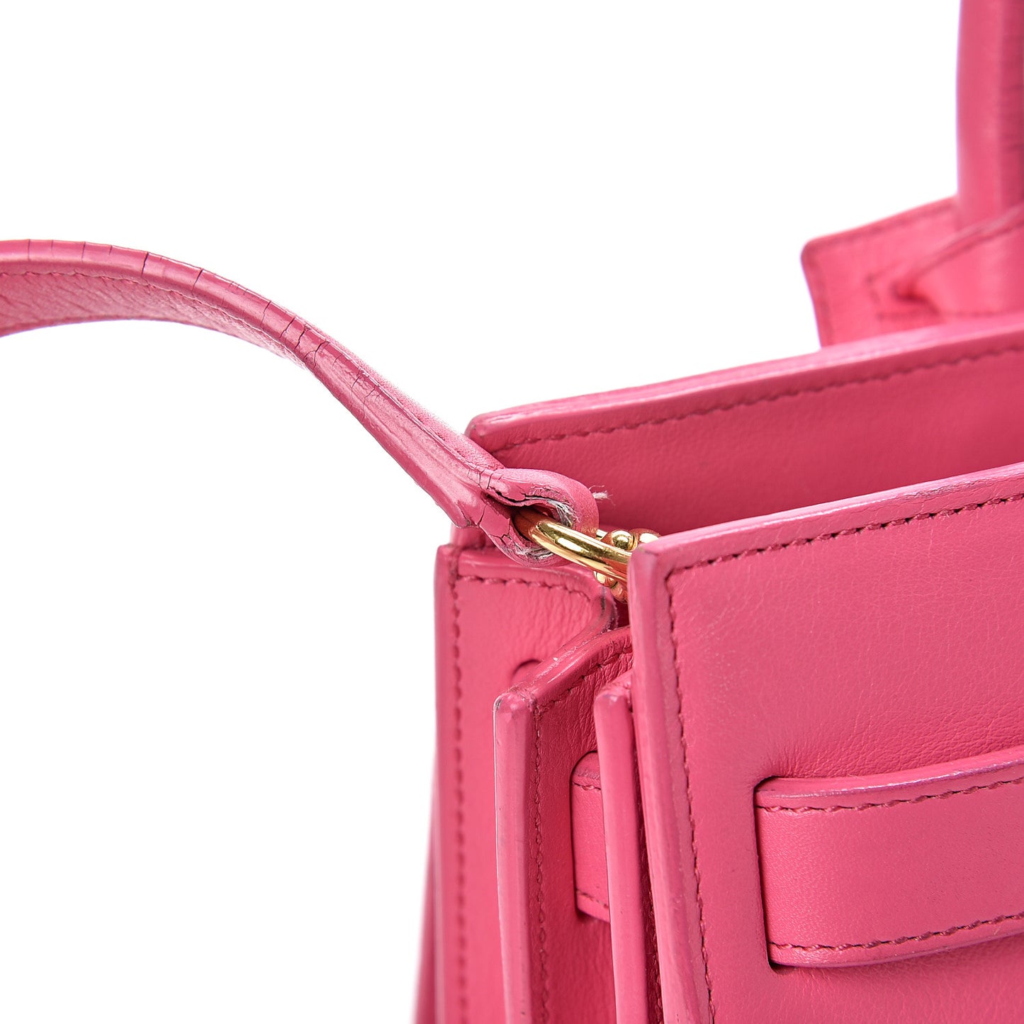 Calfskin Nano Sac De Jour Rose Clair