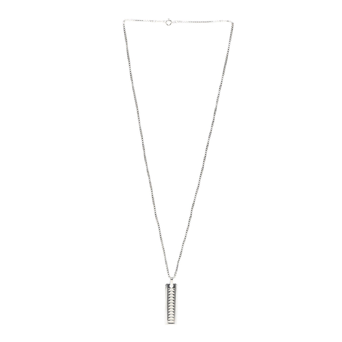 Sterling Silver Paloma Caliper Bar Pendant Necklace