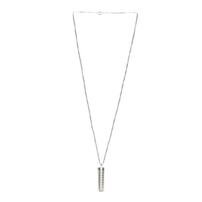 Tiffany Sterling Silver Paloma Caliper Bar Pendant Necklace 3 of 7