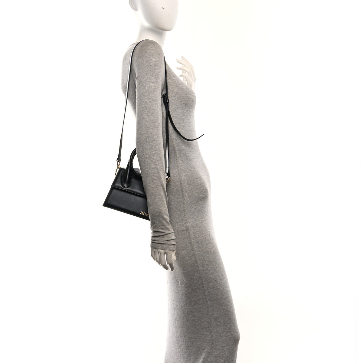 Jacquemus Smooth Calfskin Le Chiquito Noeud Black 2 of 9