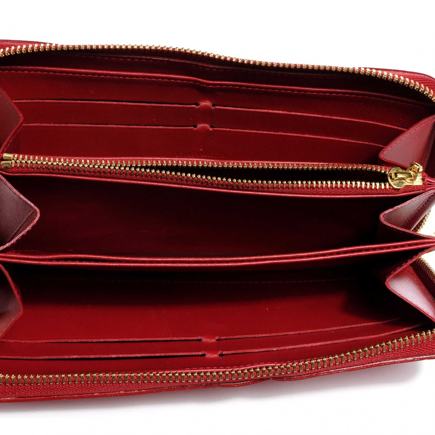 Louis Vuitton Vernis Zippy Wallet Pomme D'Amour 7 of 9