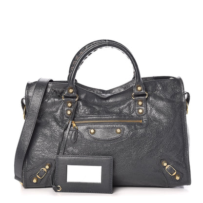 Balenciaga Agneau Giant 12 Gold Hardware City Anthracite 1 of 14