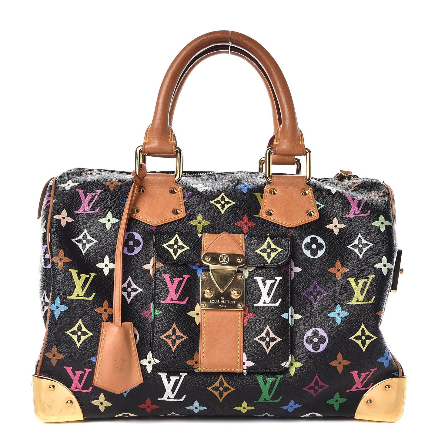 Monogram Multicolor Speedy 30 Black