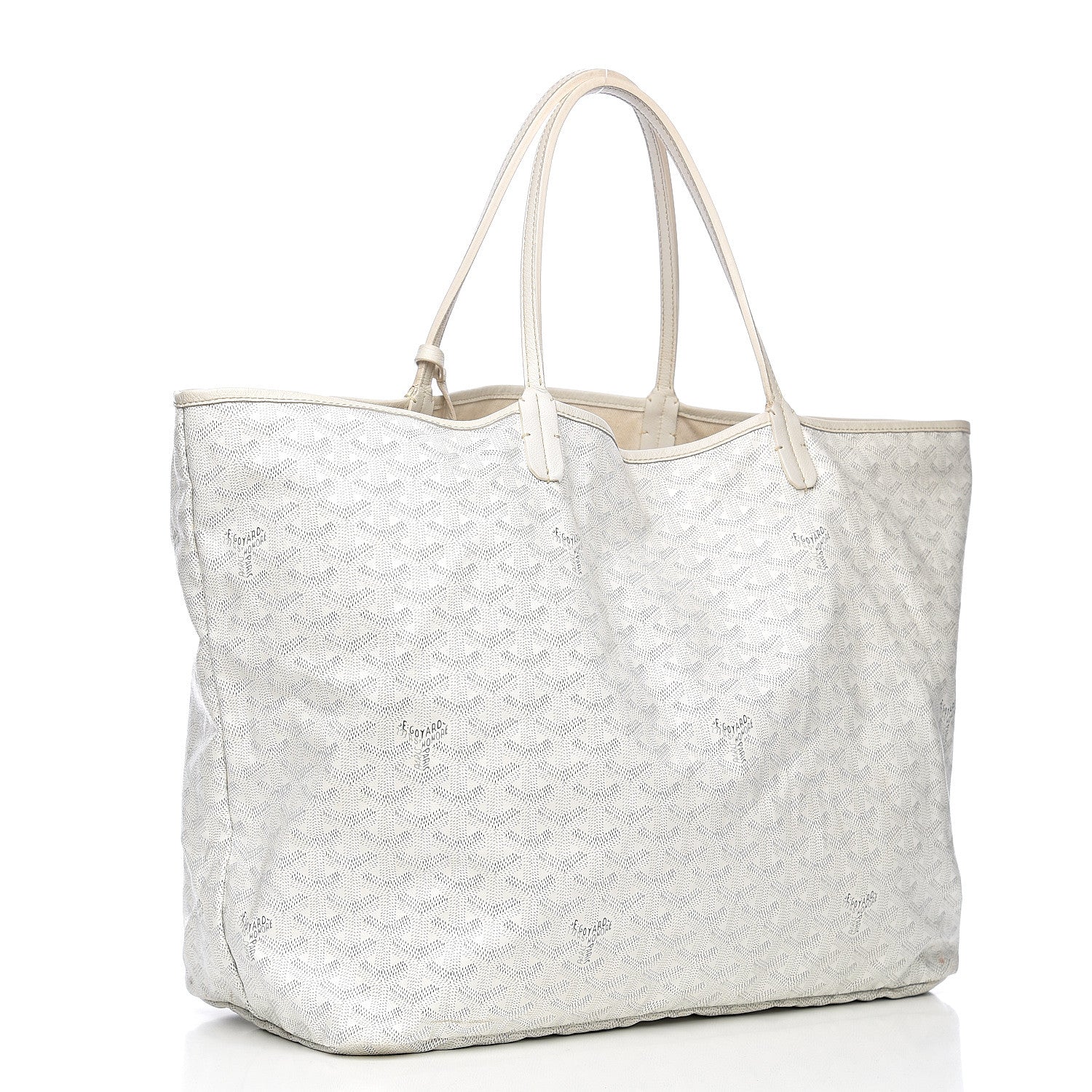 Goyard Goyardine Saint Louis GM White 2 of 15