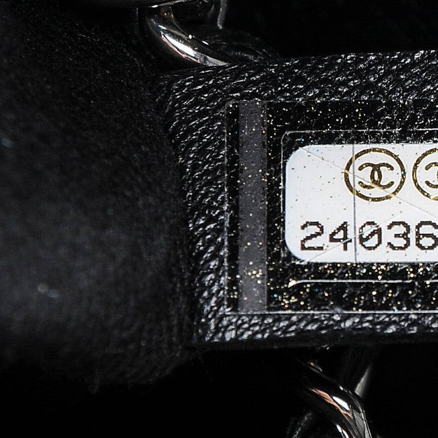 Chanel Caviar Calfskin Quilted Magnetic Shoulder Bag Black 8 of 12