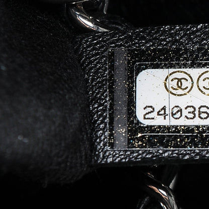 Chanel Caviar Calfskin Quilted Magnetic Shoulder Bag Black 8 of 12