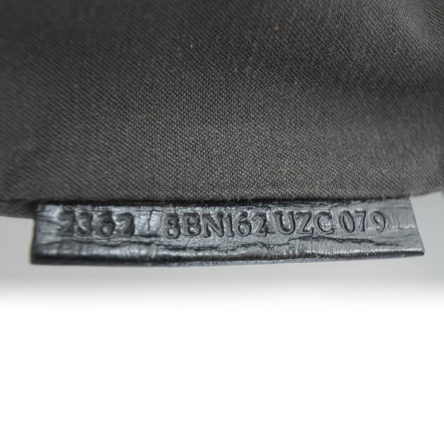 Velour Zucca Bag De Jour Grey