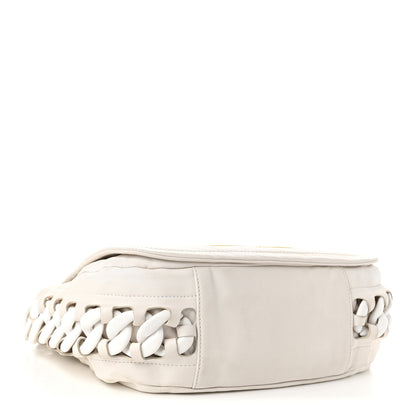 Chanel Calfskin Modern Chain Rhodoid Flap White 4 of 11
