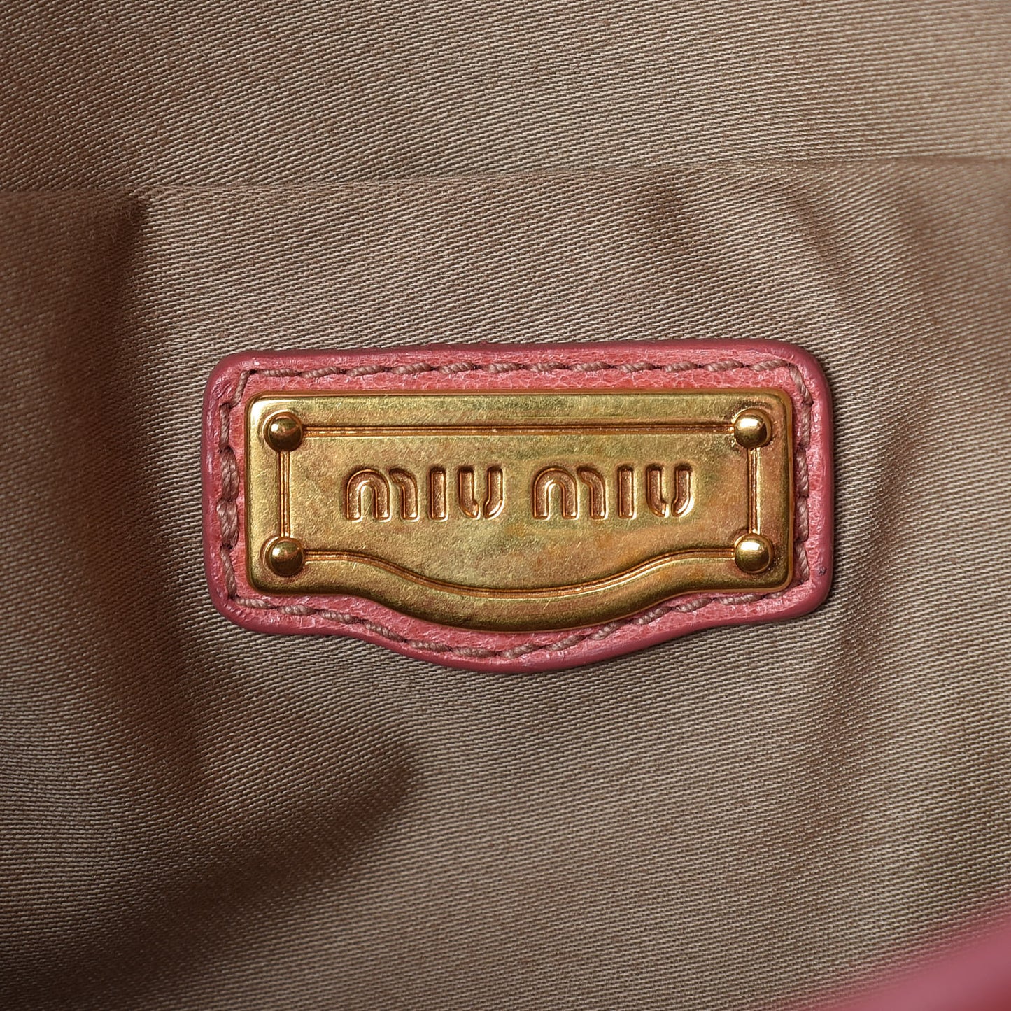 Vitello Lux Medium Bow Bag Rosa