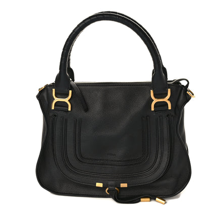 Chloe Calfskin Medium Marcie Satchel Black 1 of 9