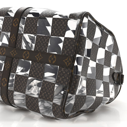 Louis Vuitton PVC Monogram Chess Keepall Bandouliere 50 8 of 8