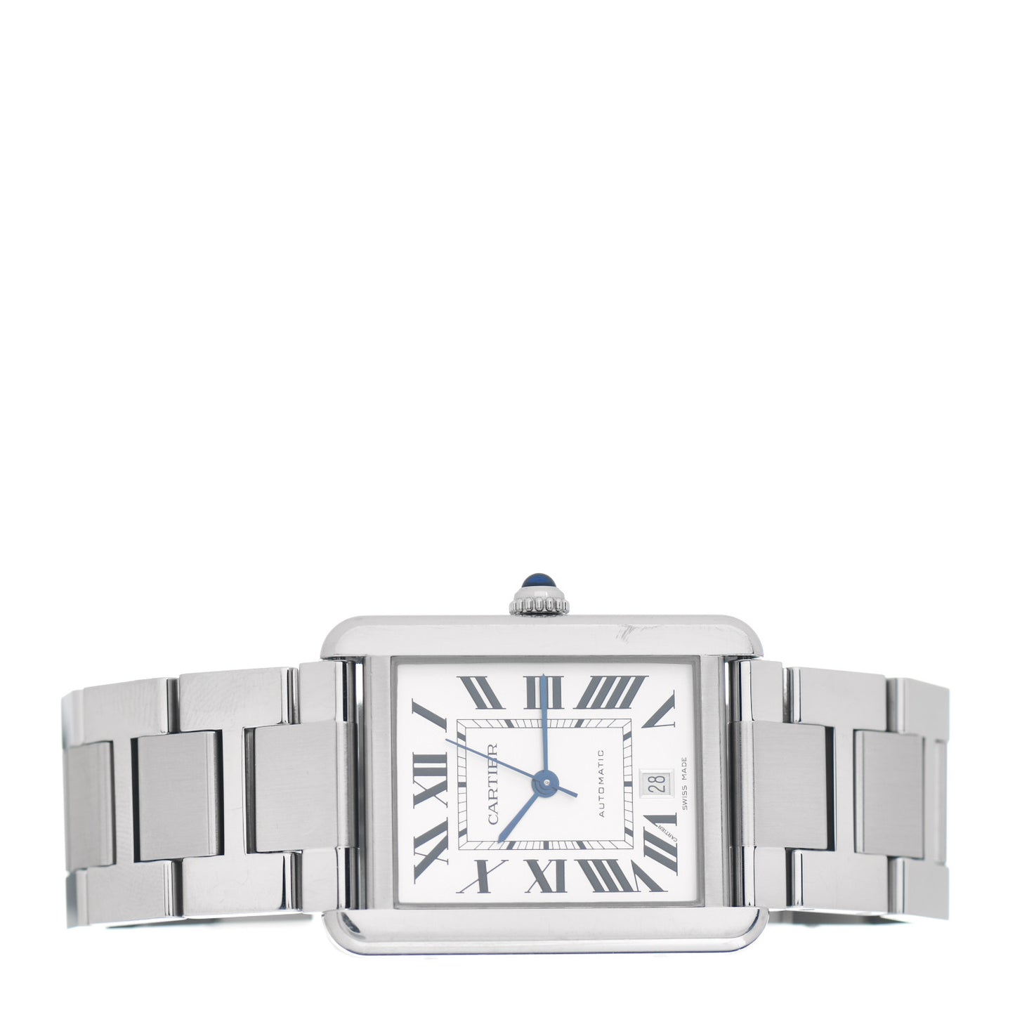 Stainless Steel 31mm Tank Solo Automatic Watch