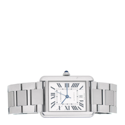 Cartier Stainless Steel 31mm Tank Solo Automatic Watch 2 of 5