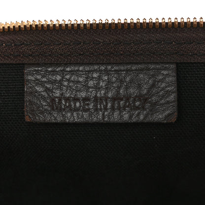 Burberry Haymarket Check Duffle Bag Dark Brown 6 of 18