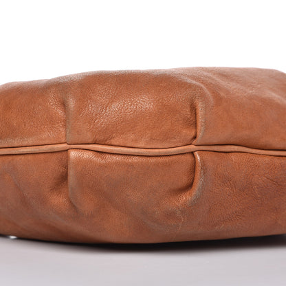 Fendi Lambskin Small Chef Chain Hobo Brown 8 of 11